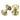Prima Hardware - Queen Ann Reeded Mortice Door Knobs - ½ Sprung - Pair - 55mm dia; #finish_satin-brass