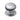 Prima Hardware - Victorian Solid Cupboard Knob - 25mm dia; #finish_satin-chrome-plate