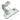 Prima Hardware - Tudor Curled Sash Lift - 50mm x 47mm; #finish_satin-chrome-plate