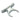Prima Hardware - Pole Hook Holder - 48mm x 18mm; #finish_satin-chrome-plate