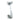 Prima Hardware - Scroll Door Knocker - 145mm x 32mm; #finish_satin-chrome-plate
