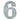 Prima Hardware - Numerals - Face Fix - 89mm - 6; #finish_satin-chrome-plate