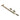 Prima Hardware - Beehive Window Casement Stay - 200mm; #finish_antique-brass