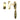 Prima Hardware - Beehive Window Casement Fastener - 106mm x 30mm; #finish_antique-brass