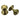 Prima Hardware - Queen Ann Reeded Mortice Knob - Unsprung - Concealed Fix - Pair - 55mm dia; #finish_antique-brass