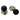 Prima Hardware - Ebony Reeded Mortice/Rim Wooden Door Knobs - Unpsrung - Pair - 54mm dia; #finish_antique-brass