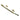 Prima Hardware - Knurled Casement Window Stay - 200mm; #finish_antique-brass