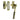 Prima Hardware - Knurled Casement Fastener - 105mm x 30mm; #finish_antique-brass