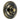 Prima Hardware - Victorian Circular Bell Push - 60mm dia; #finish_antique-brass