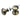 Prima Hardware - Mushroom Rim Knobs - Unsprung - Pair - 52mm dia; #finish_antique-brass