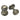 Prima Hardware - Queen Ann Reeded Mortice Door Knobs - ½ Sprung - Pair - 55mm dia; #finish_antique-brass