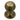 Prima Hardware - Queen Anne Reeded Cupboard Knob - Solid - 38mm dia; #finish_antique-brass