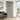 PM Mendes - Grey Laminate Corsica door with 7-panel design and V grooves in light grey finish.; #finish_pre-finished-grey-laminate