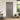PM Mendes - Grey laminate fire door with 7-panel design and V grooves.; #finish_pre-finished-grey-laminate