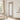 PM Mendes - Light Grey Corsica 1 Light Clear Glazed Fire Door with V groove design and oak veneer.; #finish_pre-finished-light-grey