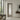 PM Mendes - Light Grey Corsica fire door with clear glazed panel and V groove design.; #finish_pre-finished-light-grey