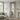 PM Mendes - Light Grey Corsica 1 Light Clear Glazed Fire Door with V groove design and oak veneer finish.; #finish_pre-finished-light-grey