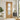 PM Mendes - Oak Capri 3 Light Glazed Prefinished door with three clear glazed panels and dual V grooves.; #finish_pre-finished-oak