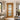 PM Mendes - Oak ISEO Crown Cut 4 Light Glazed Prefinished door with clear glazing.; #finish_pre-finished-oak
