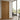 PM Mendes - Oak ISEO Quarter Cut Prefinished door with solid engineered core and clear satin finish.; #finish_pre-finished-oak