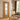 PM Mendes - Oak Capri 3 Light Glazed Prefinished door with vertical grooves and clear glass panels.; #finish_pre-finished-oak