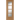 Oak ISEO Quarter Cut Central 4 Light Firedoor with clear glazed panels.; #Oak