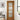 PM Mendes - Oak ISEO Crown Cut 4 Light Glazed Fire Door with clear glass panels.; #finish_pre-finished-oak
