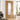 PM Mendes - Oak Corsica 1 Light Clear Glazed Fire Door with crown-cut veneer and V grooves.; #finish_pre-finished-oak