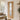 PM Mendes - Oak door with three clear glazed panels and vertical V grooves, prefinished in satin lacquer.; #finish_pre-finished-oak