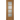 PM Mendes - Oak ISEO Crown Cut 4 Light Glazed Fire Door with clear glass panels and crown-cut veneer finish.; #finish_pre-finished-oak