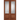 PM Mendes - Pair of unglazed hardwood doors with rectangular panels, suitable for custom glazing.; #finish_hardwood