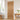 PM Mendes - Oak Mexicano Fire Door with vertical panels and a natural oak finish.; #finish_pre-finished-oak