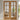 PM Mendes - Oak Hampstead clear glazed rebated pair doors with clear satin lacquer finish.; #finish_pre-finished-oak