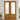 PM Mendes - Oak Chiswick clear glazed rebated pair of doors with a satin finish and clear glass panels.; #finish_pre-finished-oak