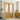 PM Mendes - Oak Orient clear glazed rebated door pair with satin finish, right hand push open.; #finish_pre-finished-oak