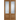 Oak Chiswick clear glazed rebated pair of doors with satin finish and glass panels.; #Oak