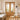 PM Mendes - Oak Orient clear glazed rebated pair doors with geometric design, prefinished with clear satin lacquer.; #finish_pre-finished-oak