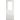 PM Mendes - White door with two panels and one clear glass panel, raised mouldings.; #finish_primed-basic-white