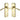 M Marcus - Project Hardware - Luca Door Handles - Lock - Pair; #finish_polished-brass
