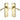 M Marcus - Project Hardware - Luca Door Handles - Lock - Pair; #finish_polished-brass