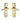M Marcus - Project Hardware - Luca Door Handles - Euro Lock - Pair; #finish_polished-brass