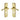 M Marcus - Project Hardware - Luca Door Handles - Euro Lock - Pair; #finish_polished-brass