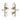 M Marcus - Project Hardware - Milton Door Handles - Bathroom - Pair; #finish_satin-nickel
