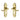 M Marcus - Project Hardware - Milton Door Handles - Euro Lock - Pair; #finish_polished-brass