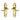 M Marcus - Project Hardware - Milton Door Handles - Euro Lock - Pair; #finish_polished-brass