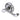 M Marcus - Project Hardware - Malvern Door Handles on Round Rose; #finish_satin-chrome