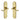 M Marcus - Project Hardware - Kensington Door Handles - Latch - Pair; #finish_polished-brass