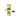 M Marcus - Project Hardware - Avon Door Handles - Short - Privacy - Pair; #finish_polished-brass
