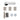 Deanta - Deanta - Parga Complete Door Pack - Bathroom Door - 3" Hinges; #finish_polished-chrome