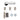 Deanta - Deanta - Parga Complete Door Pack - Bathroom Door - 4" Hinges; #finish_polished-chrome